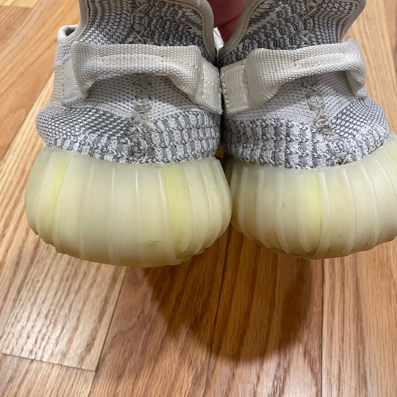 Yeezy Gray and Cream Sneakers - Picture 4 of 13